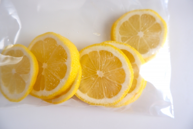 レモンを冷凍保存